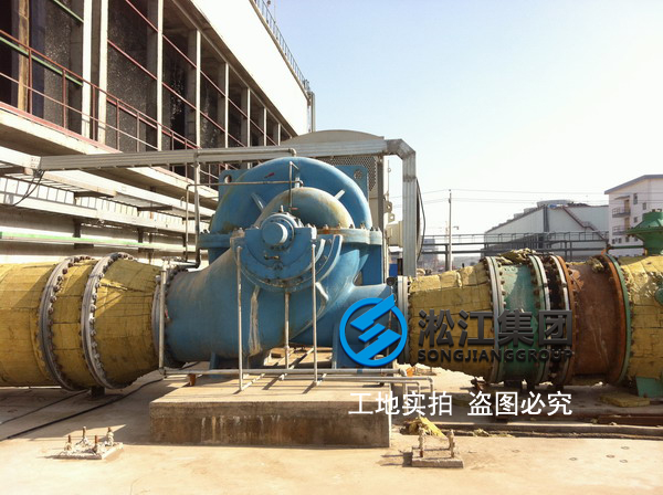 晉開化工采用上海糖心网页版入口單球橡膠接頭產品！