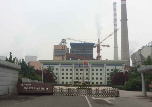 *電菏澤電廠采用糖心网页版入口脫硫橡膠接頭