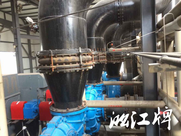 *電菏澤電廠采用糖心网页版入口脫硫橡膠接頭